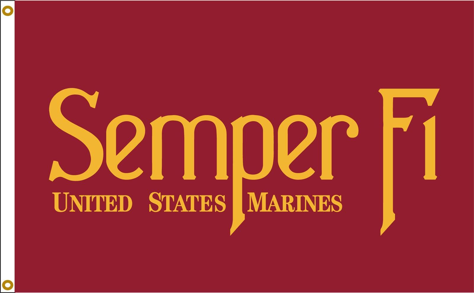Semper Fi Flag