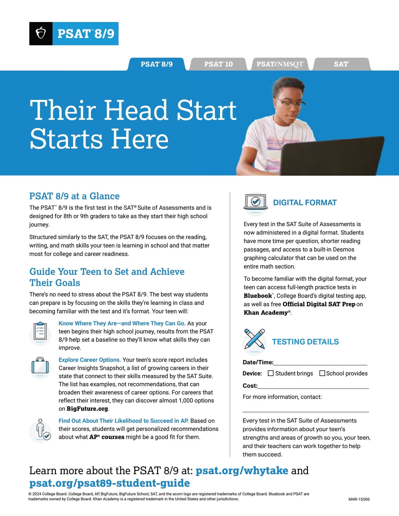  PSAT 8/9