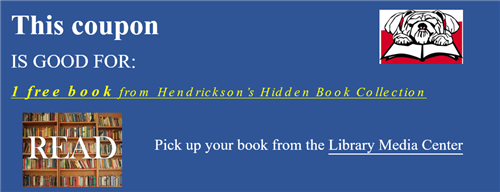 Hendricson's Hidden Books coupon
