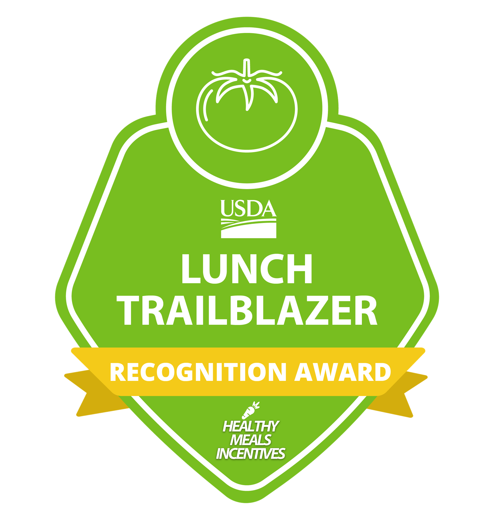 USDA Lunch Trailblazer Recognition Award