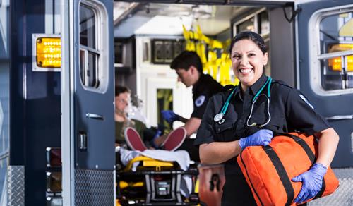 EMT student 