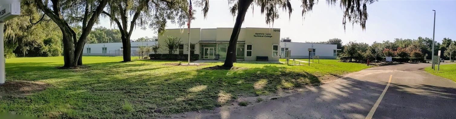 college building and entrance 