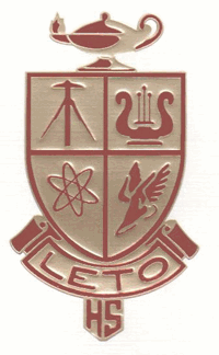 Leto High School crest 