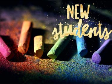  new students logo