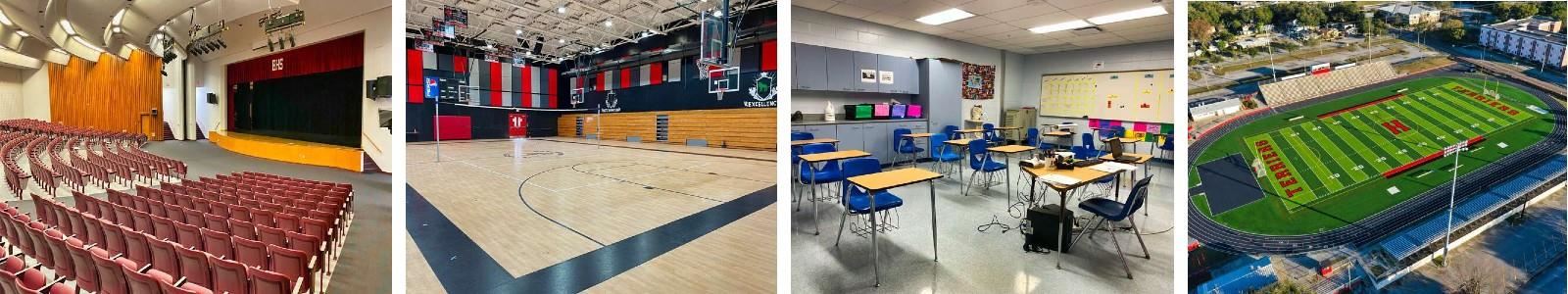 images of facilities within the district
