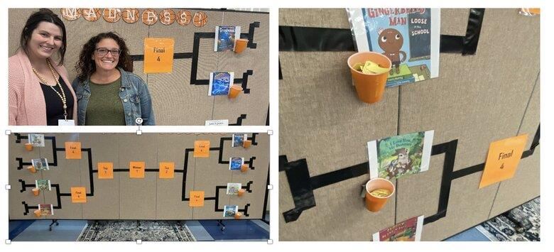 Educators at Frost Elementary School come up with a creative and engaging way to get kids excited about National Reading Mont
