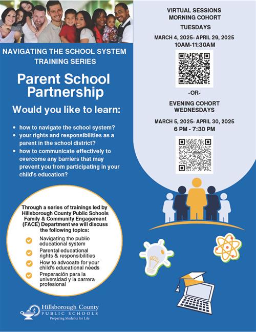 Navigating the school system training session 