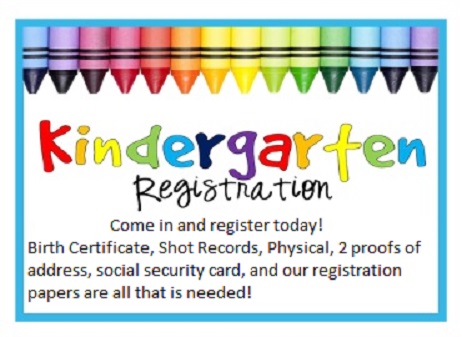 Kindergarten registration