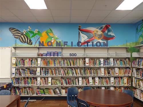 Non Fiction Section of Media Center