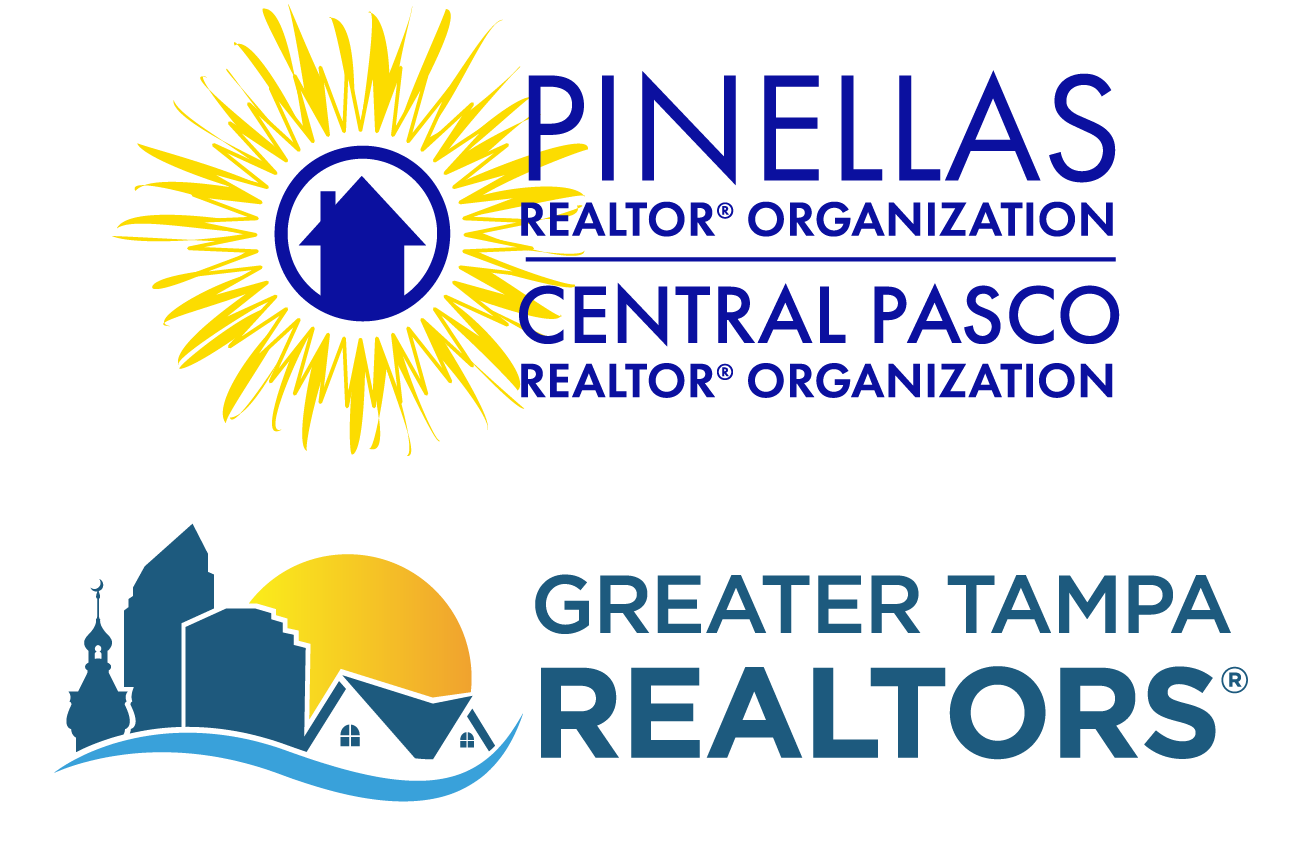Pinellas Realtor Organization and Greater Tampa Realtor logos