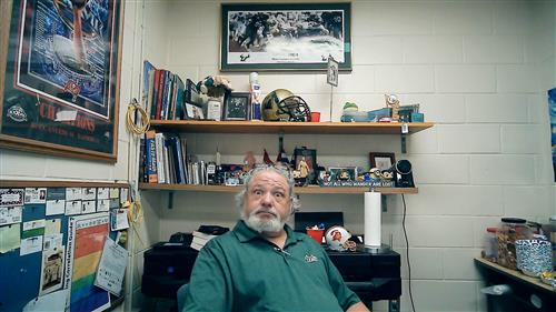 Silly picture of Mr. Segrest